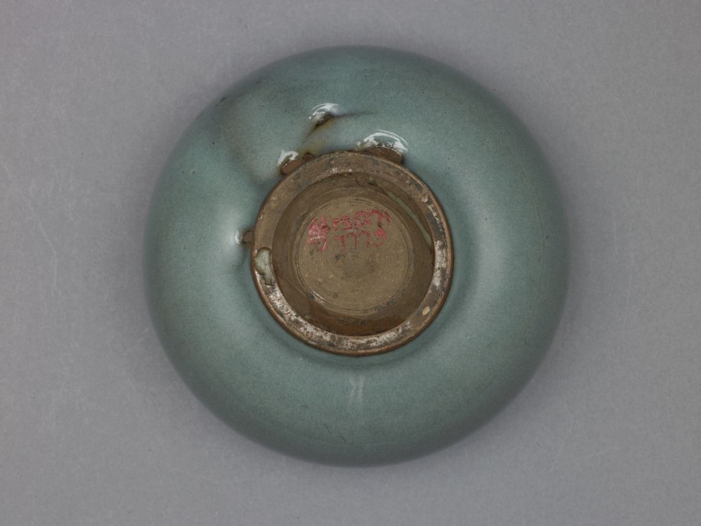 图片[3]-Jun Kiln Sky Blue Glazed Pier Bowl-China Archive